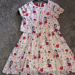 Disney Store Snow White Dress Sz 8/9